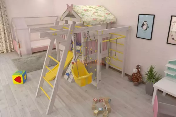 Игровой комплекс Савушка Baby 2 розовый