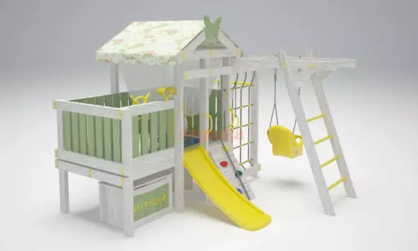 Игровой комплекс Савушка Baby 2 оливковый